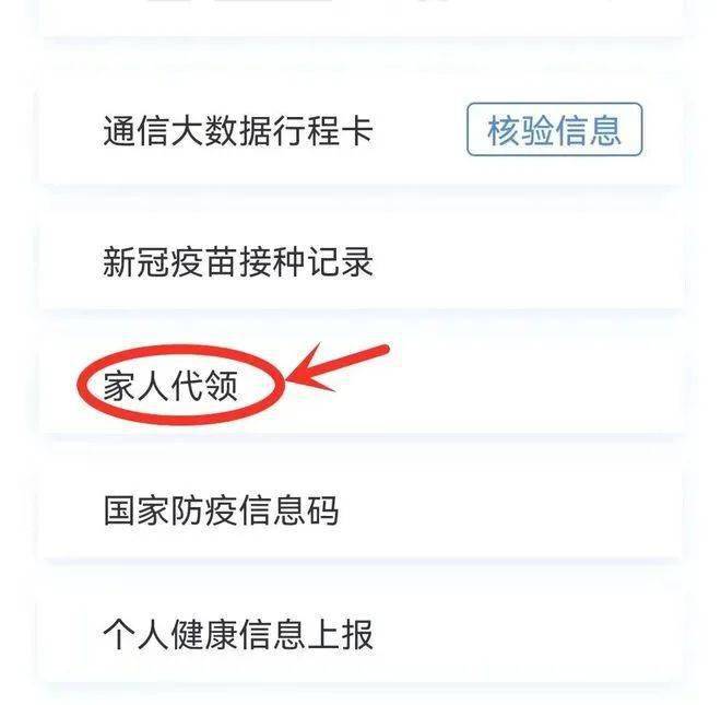 "吉祥码""家人代领"功能操作指南