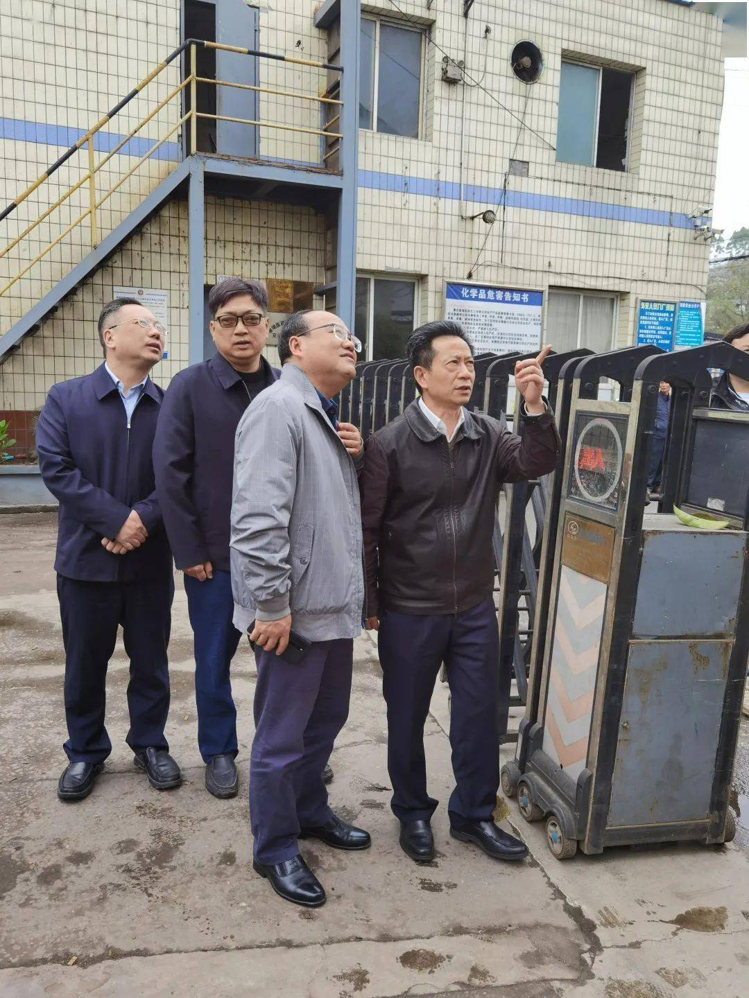 市应急局局长冉进红到渝北区洛碛镇检查安全生产工作