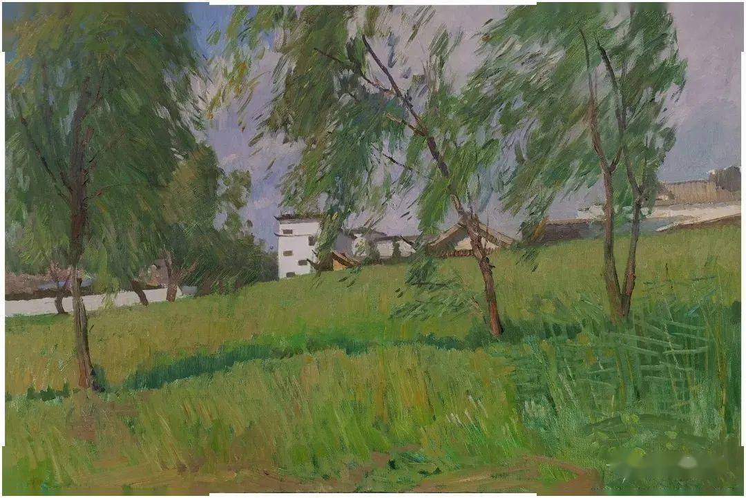 【写生啦】绿色系——当代油画名家风景作品欣赏