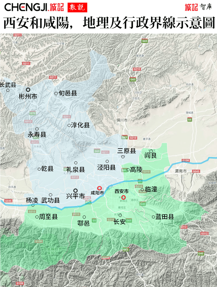 這就涉及行政區劃,行政區劃背後是