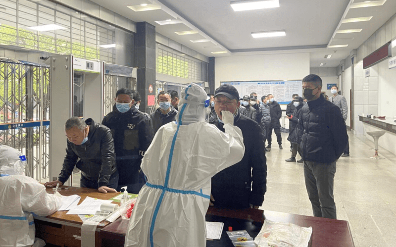 岳阳市交通运输综合行政执法支队完成全员核酸检测_防控_疫情_执法