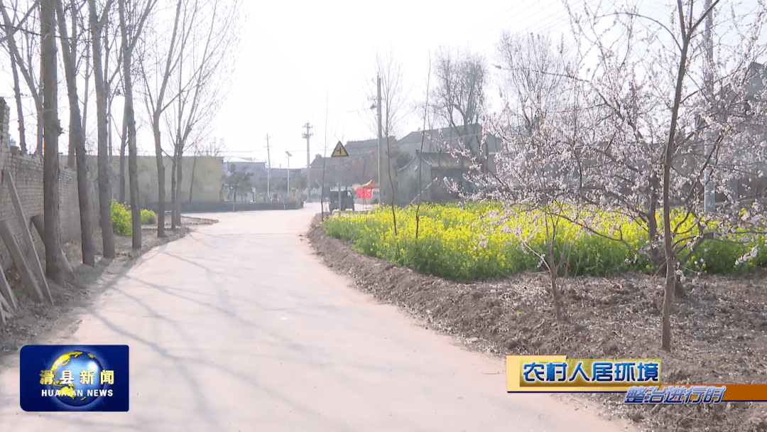 滑县王庄镇人居环境齐动手村美街净提颜值