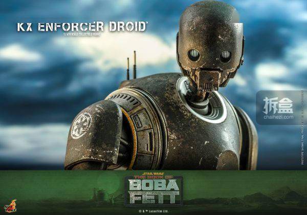 机器人|HOTTOYS 《波巴费特之书》KX执行者机器人 1:6比例珍藏人偶