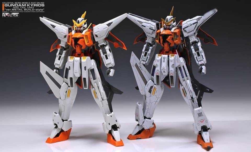 范例|模型制作范例：MG GN-003 主天使高达Ver.Metal Build-Style