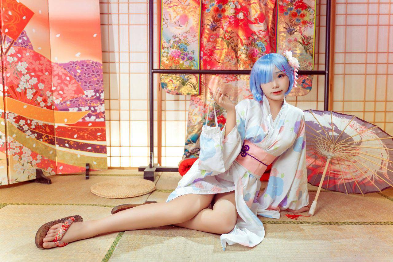 恋人|《从零开始的异世界》蕾姆浴衣cosplay