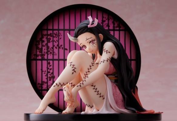 危险魅惑鬼灭之刃游郭篇灶门祢豆子鬼化手办