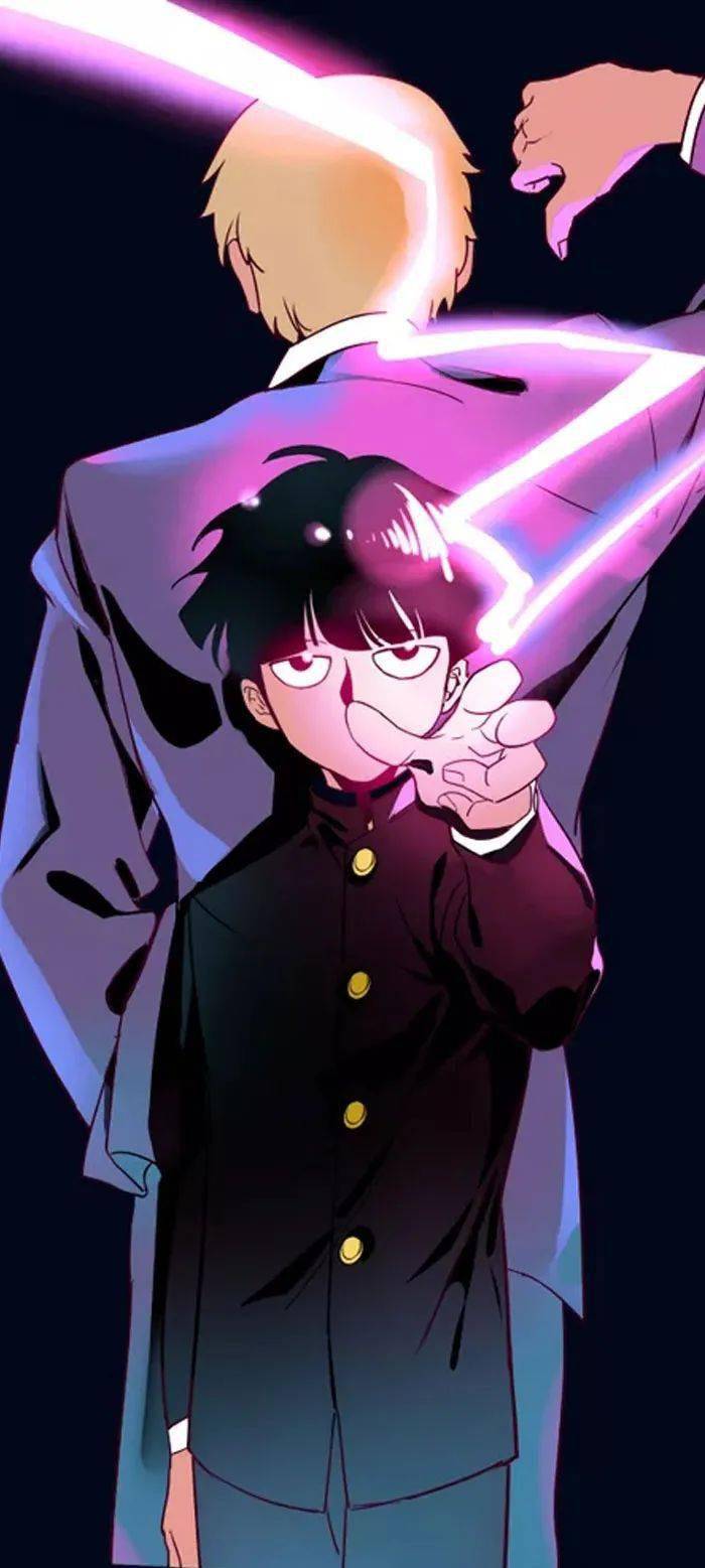 灵能百分百手机壁纸动漫壁纸