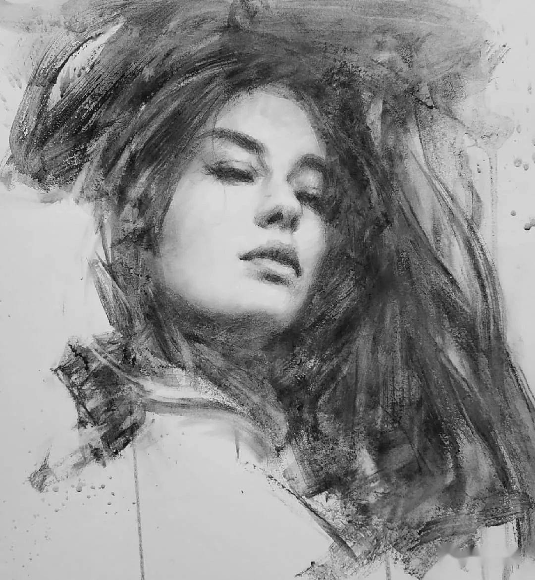 菲律宾画家的素描足见其功底深厚