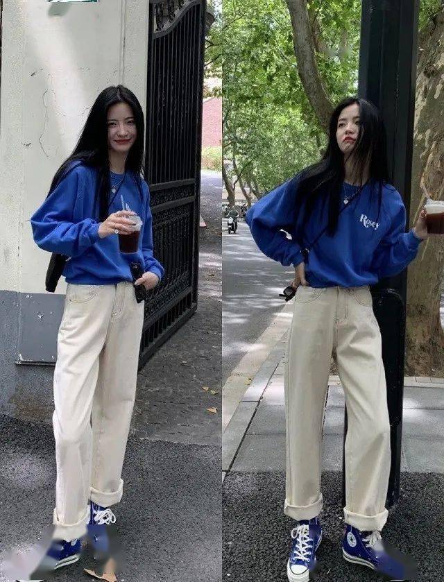 烂大街的阔腿裤怎么穿记住露出上衣比例要点才能显瘦显高