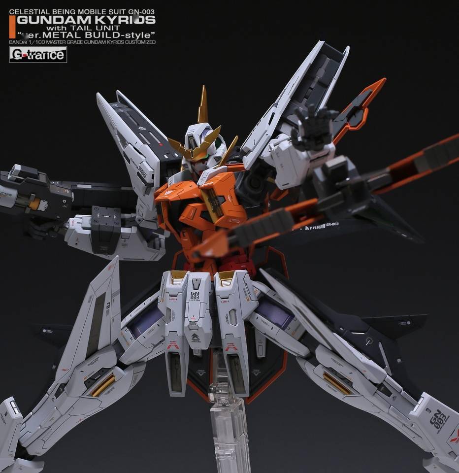 范例|模型制作范例：MG GN-003 主天使高达Ver.Metal Build-Style