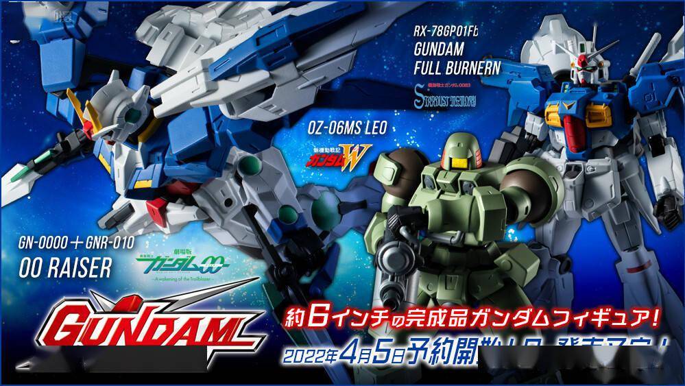 话说|模玩资讯：高达GU 新品放出 LEO&OO&GP01