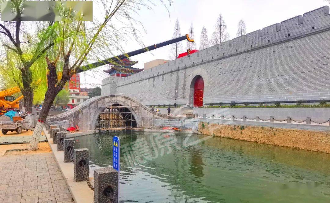 邓州护城河改造示意图图片