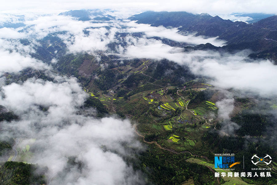 田园|重庆武陵山区：雨后云起 山乡如画