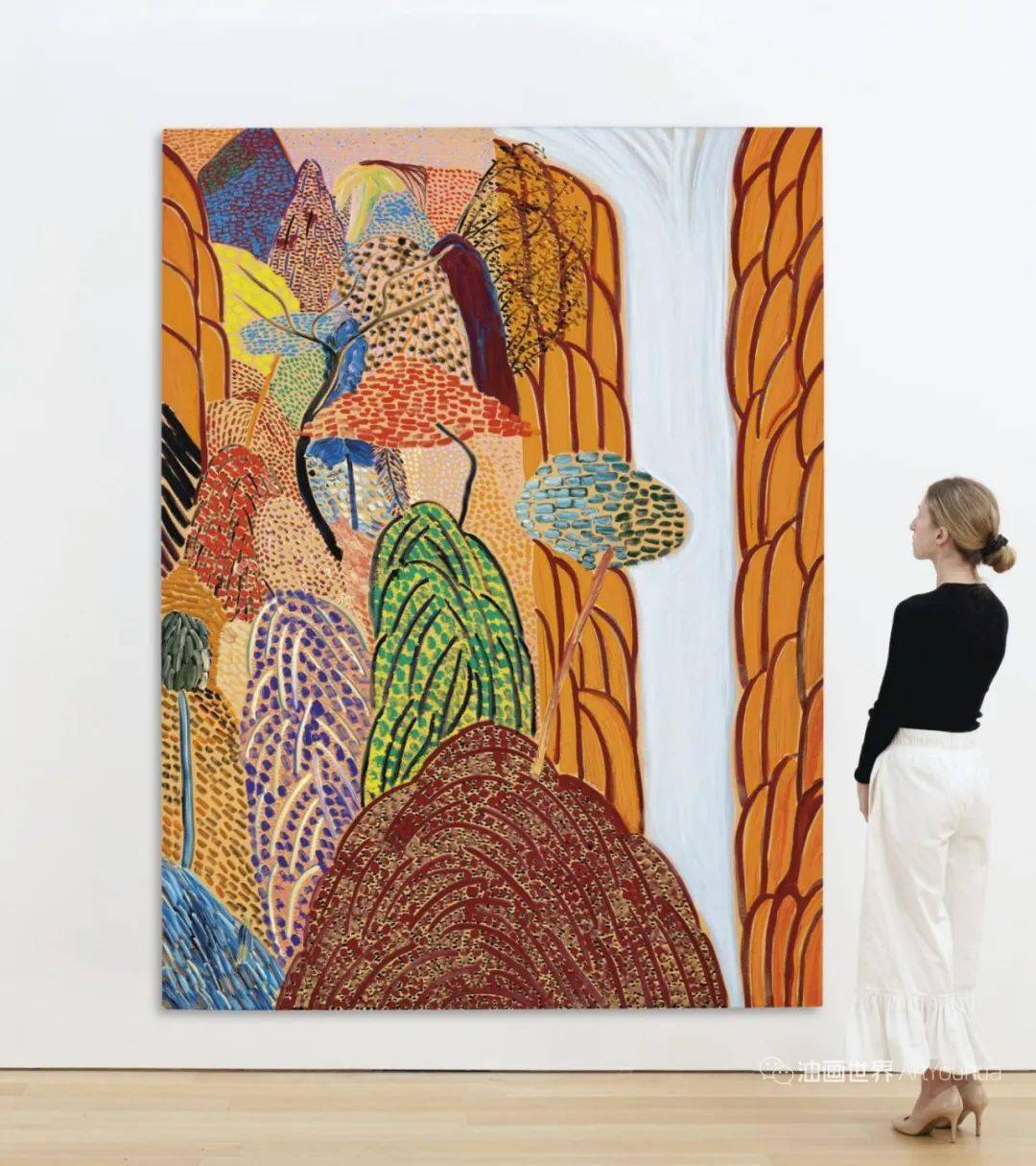 35岁自杀的华裔画家许多作品拍出一两千万高价