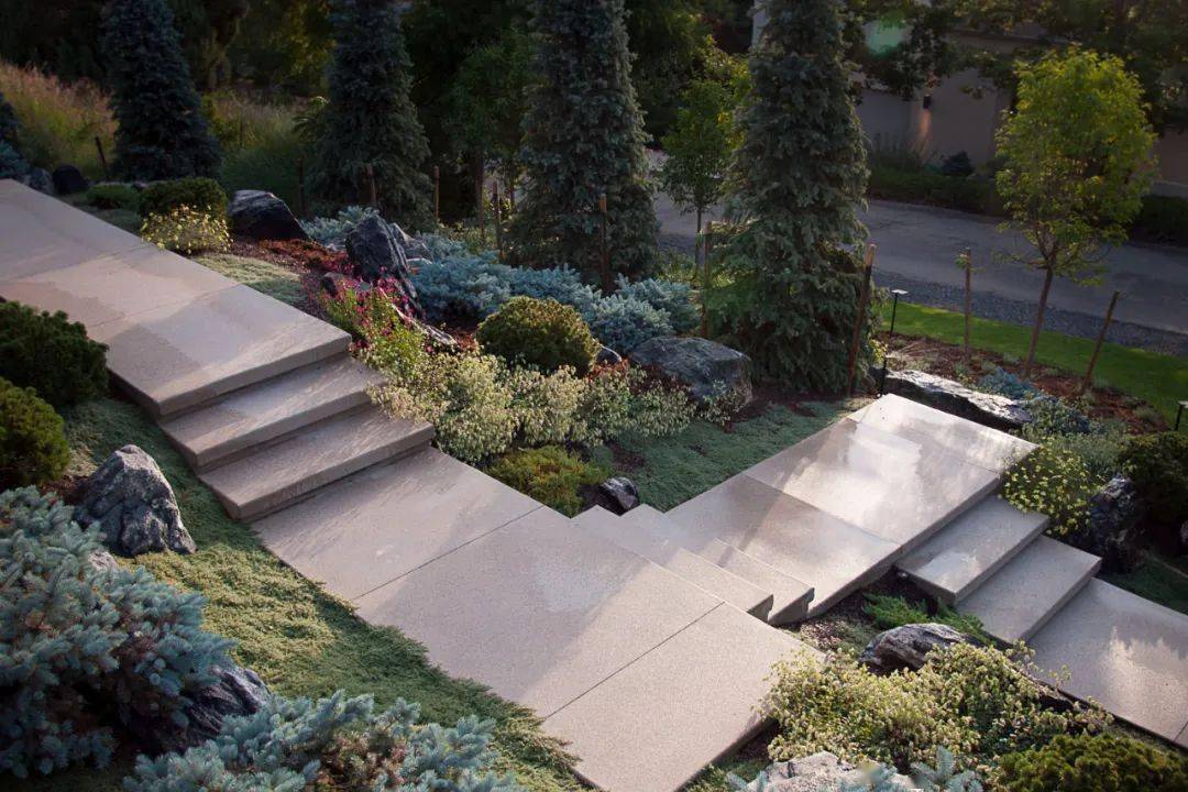 玩转景观高差台阶篇立体花园与自然之境