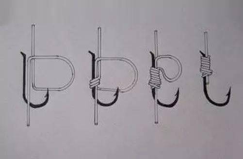 钓鱼 12种鱼钩绑法图解