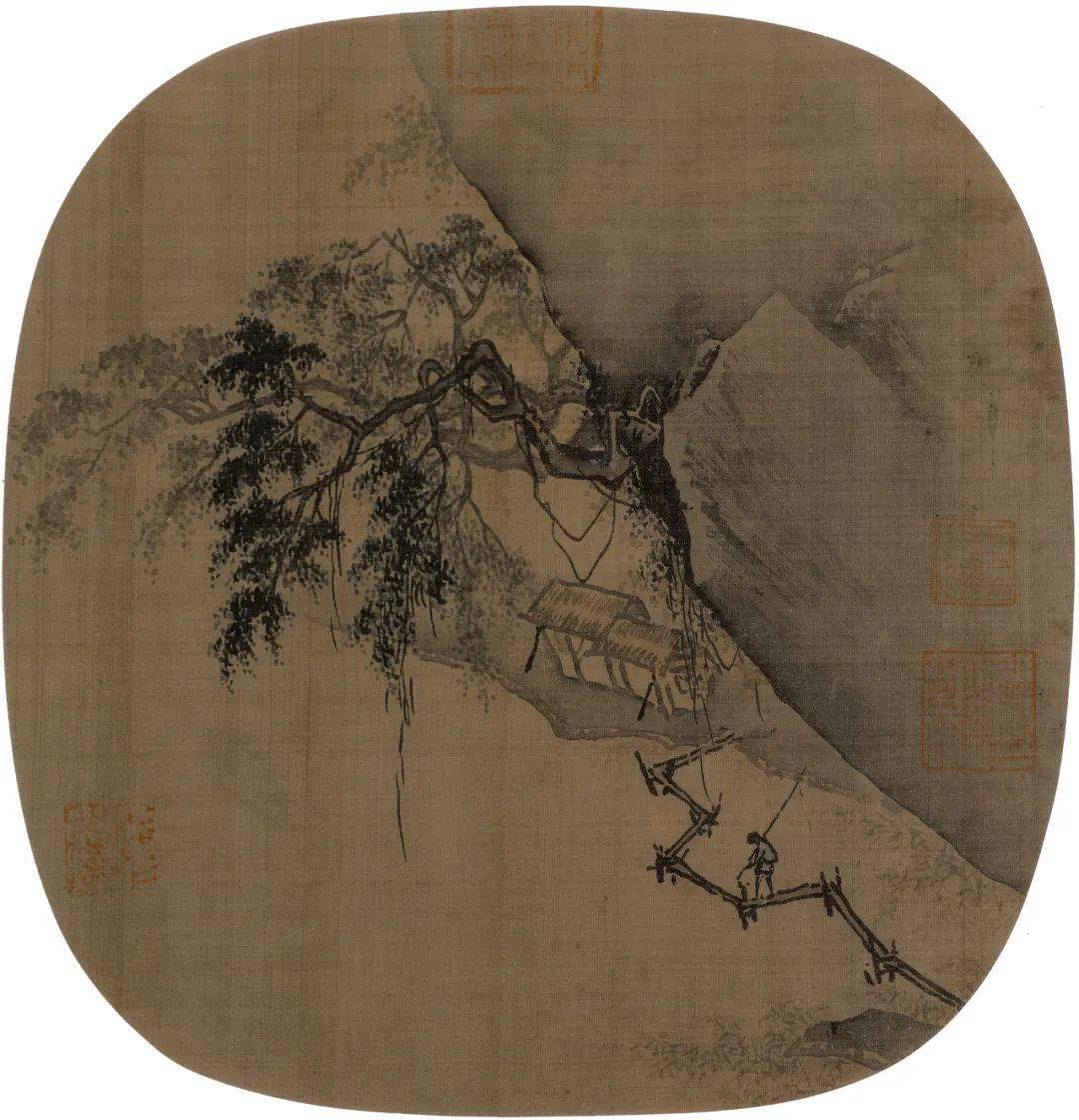 这个画院画家不一般竟独创山石皴法
