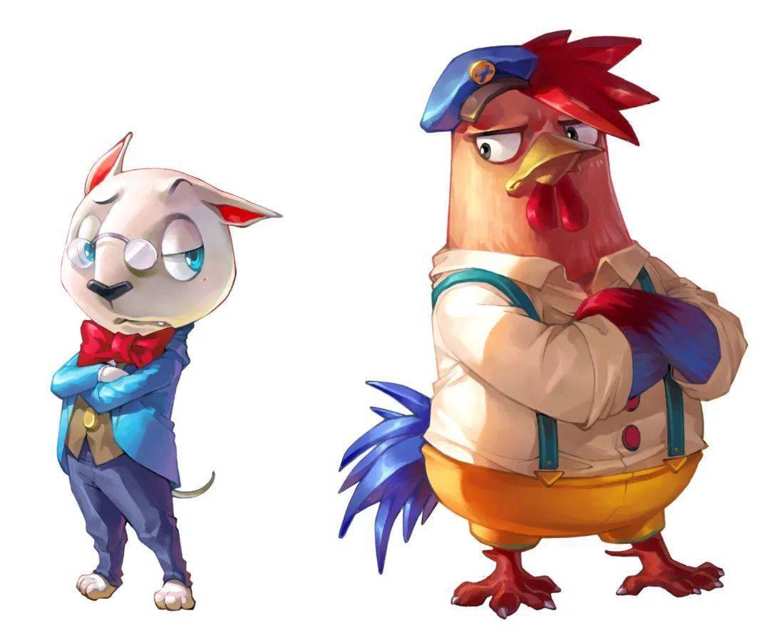 一段鸡犬组合相爱相杀,相濡以沫的闹腾友情小五的搭档是一只斗鸡,名叫