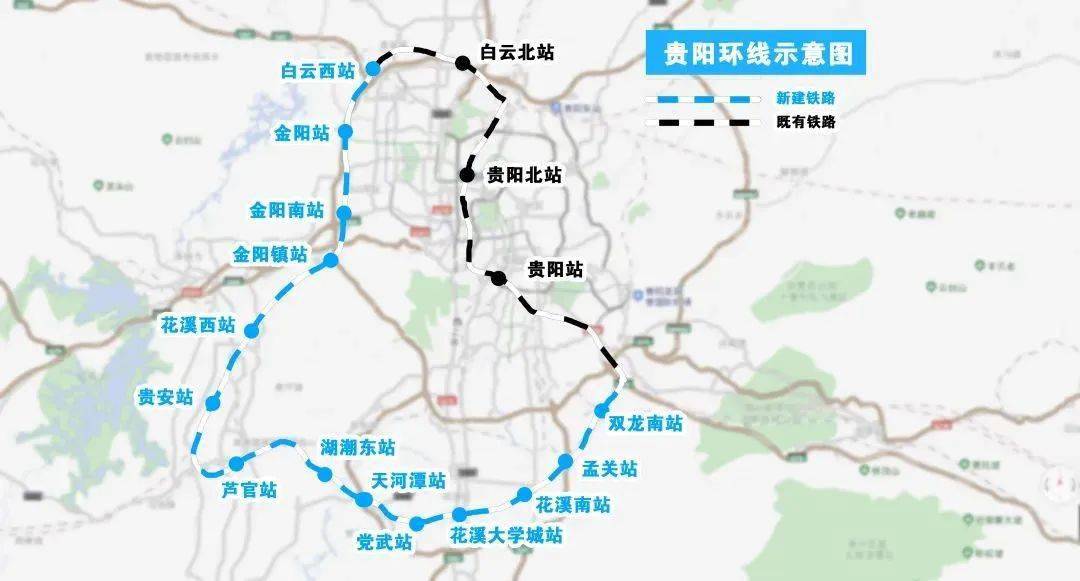 贵阳市域快铁站点地图图片