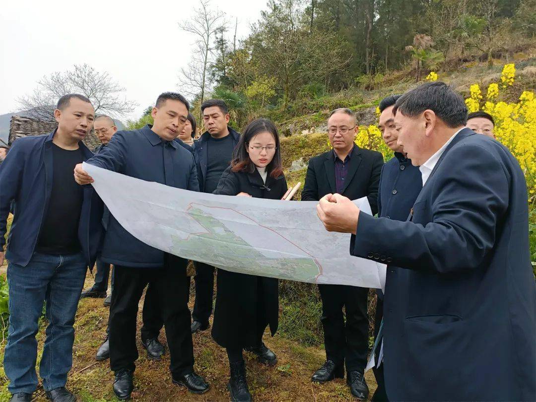 沈慎到尖山镇参加巫溪县马铃薯现代农业产业园建设项目调度会