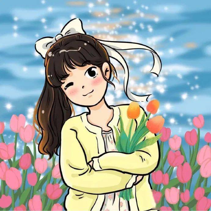 头像| 情侣头像简直心动加速!_女孩_姐妹_开心