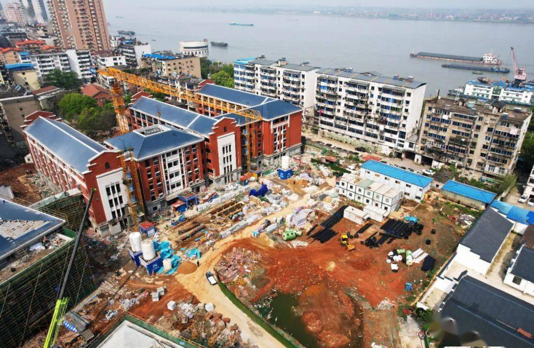 九江这所小学新校区加紧建设中……_龙山_塔岭_浔阳区
