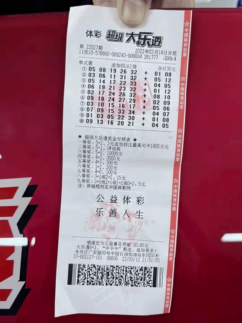 乐透玩法大乐透一票10注新买法带来1762万元超大奖
