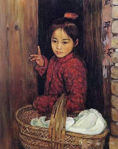 山东女画家姜慧油画