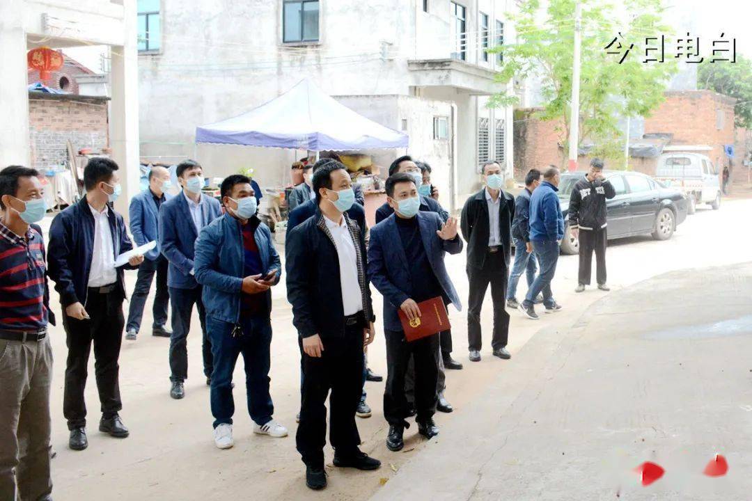 4月2日下午,电白区委副书记,区长陈研带队到陈村街道,旦场镇,树仔镇