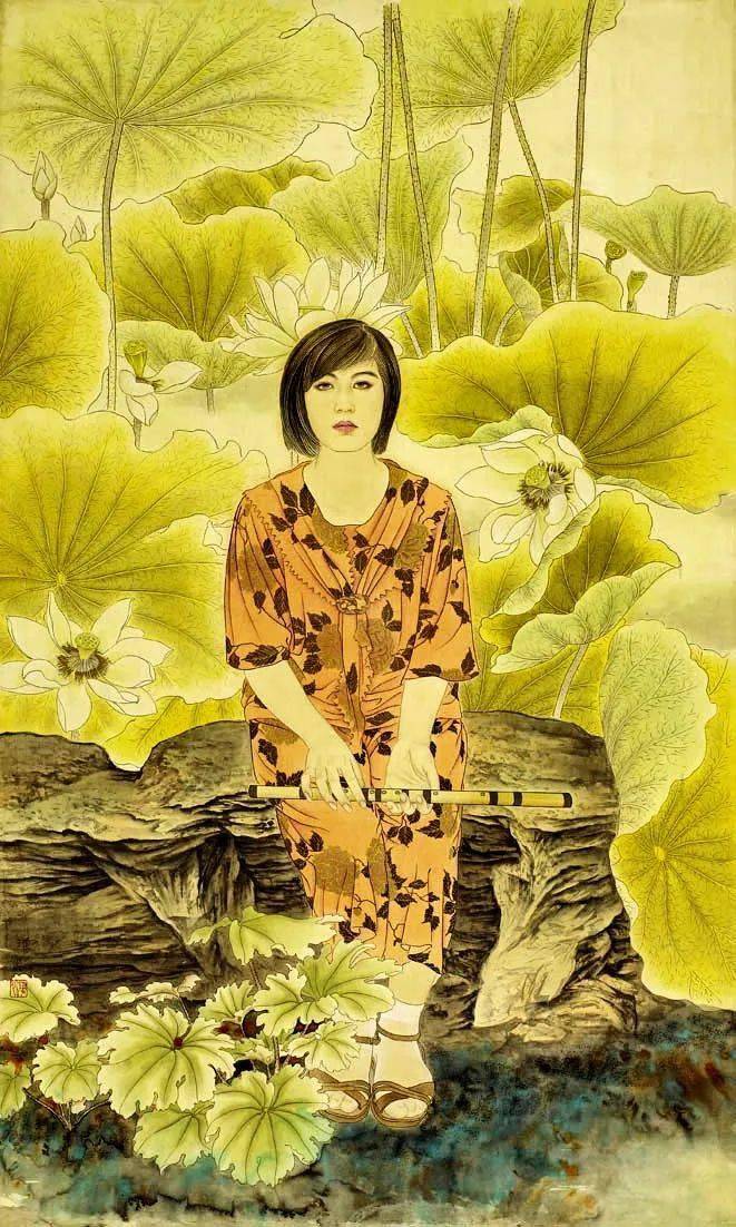 欣赏画家金涌焱工笔精品张张精彩