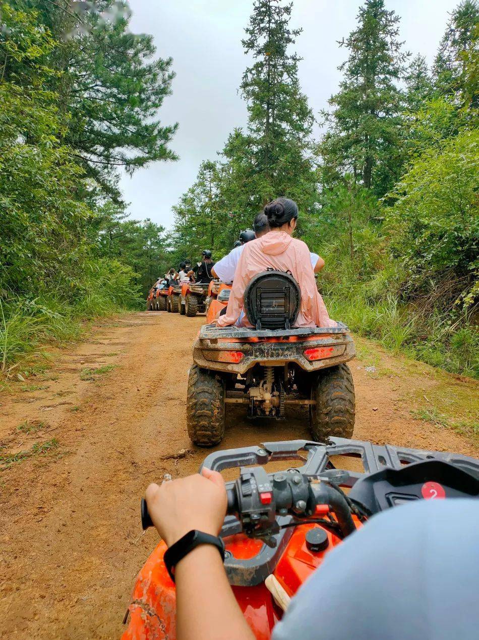 又野又炫酷云端越野基地体验山地越野车的魅力台州全地形atv越野基地