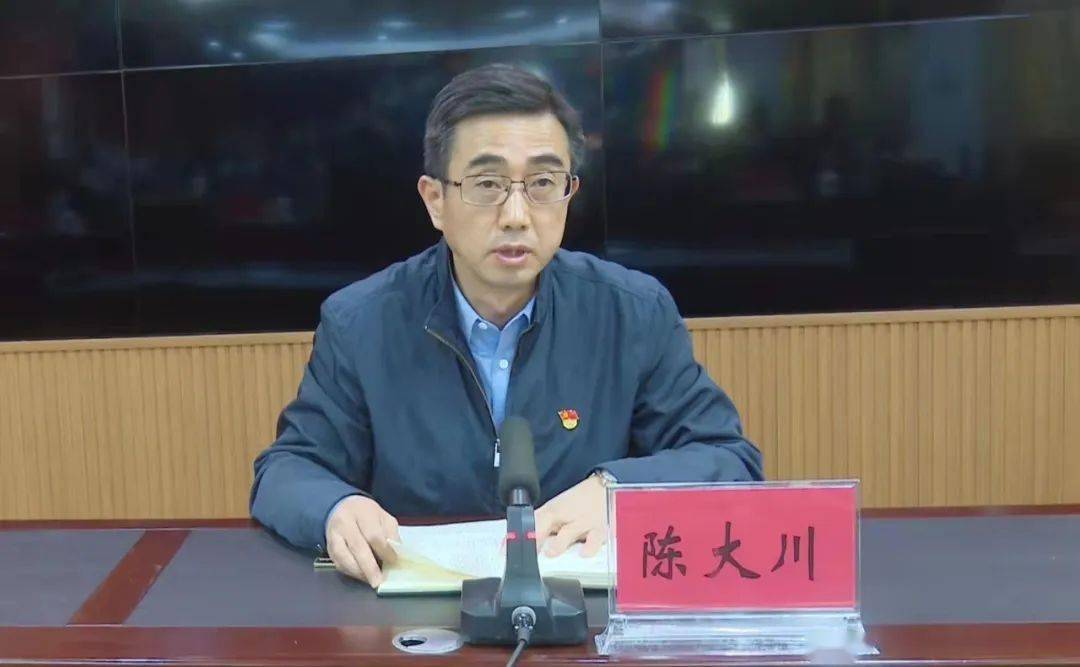 陈大川严格落实各项措施持续抓好疫情防控和安全生产工作