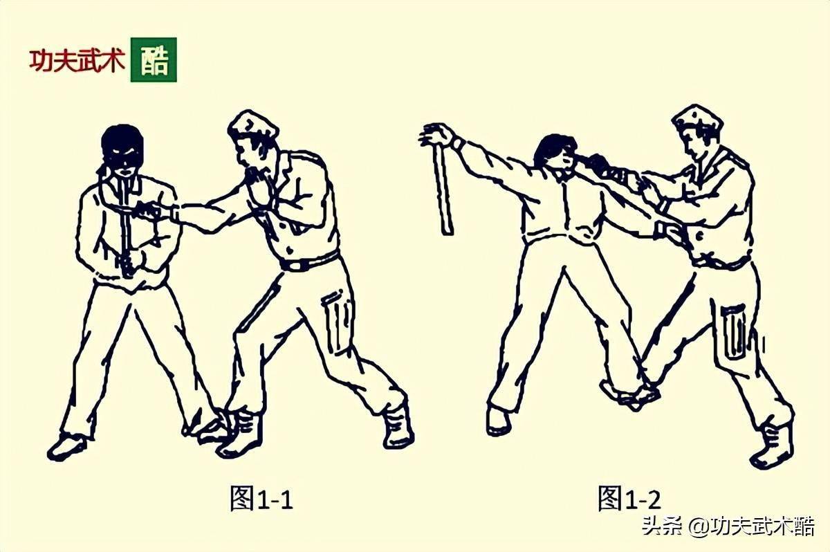 警用匕首实战格斗18法(上)多危机场景的高效防卫招式,简单实用_敌方的