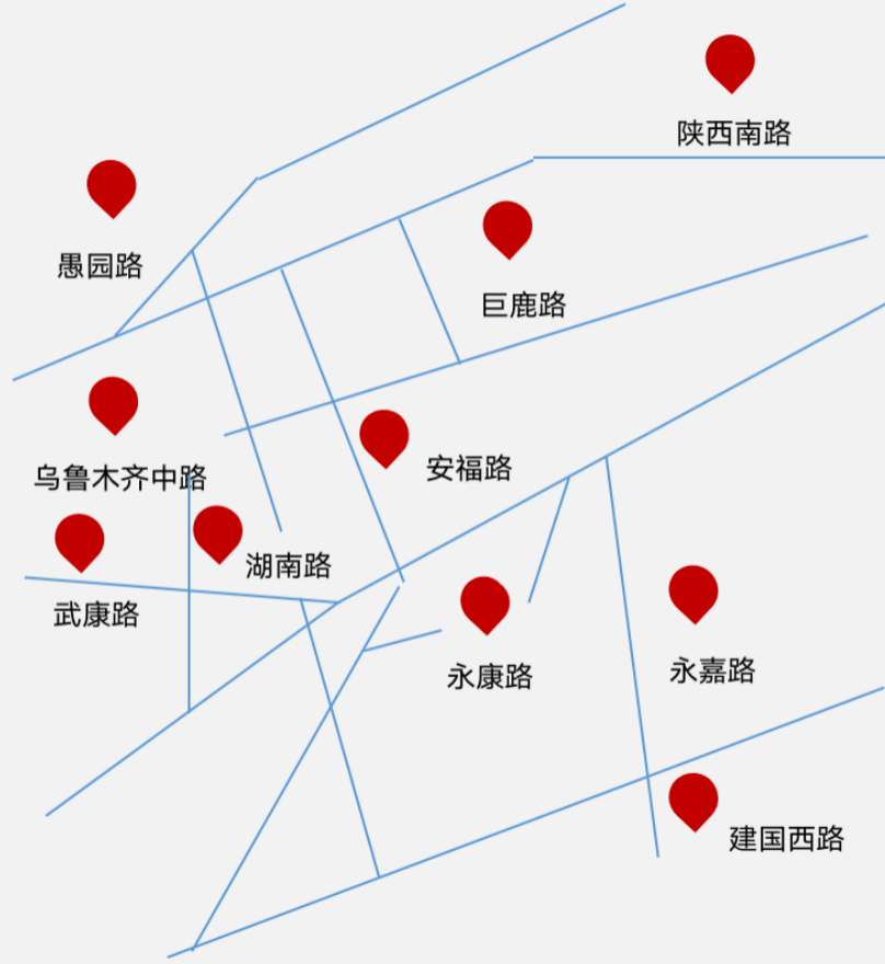 分佈圖2021年十一黃金週期間,上海武康路迎來了百年曆史上的客流高峰