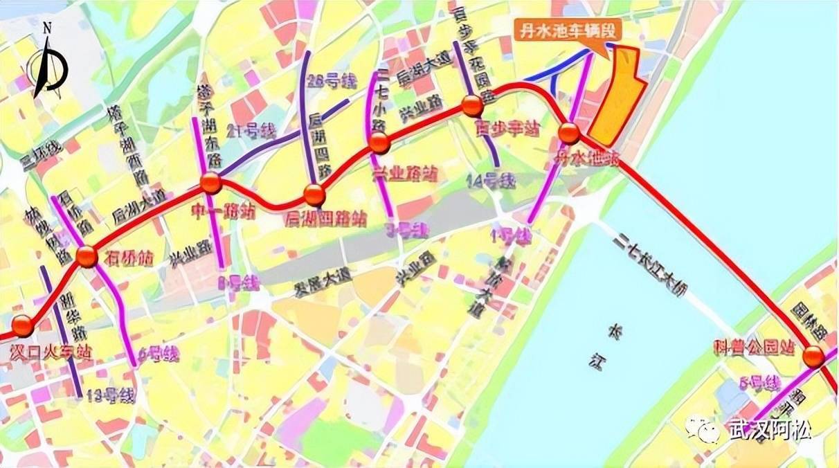 12号地铁线线路图武汉图片