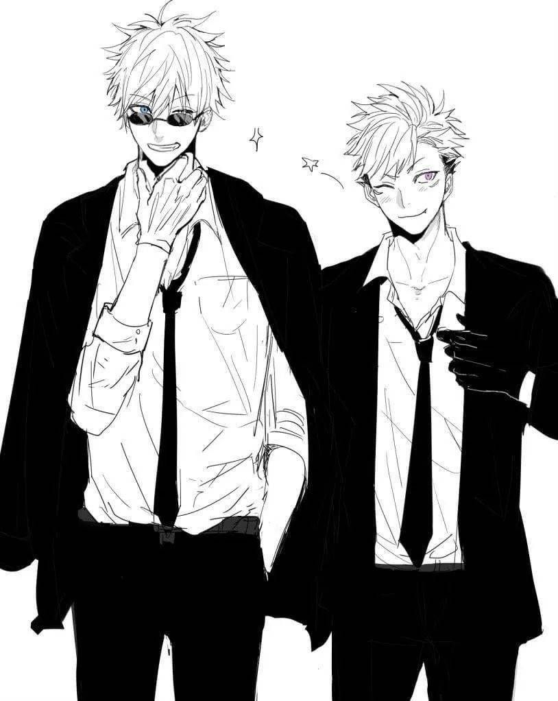 咒术回战五悠合照