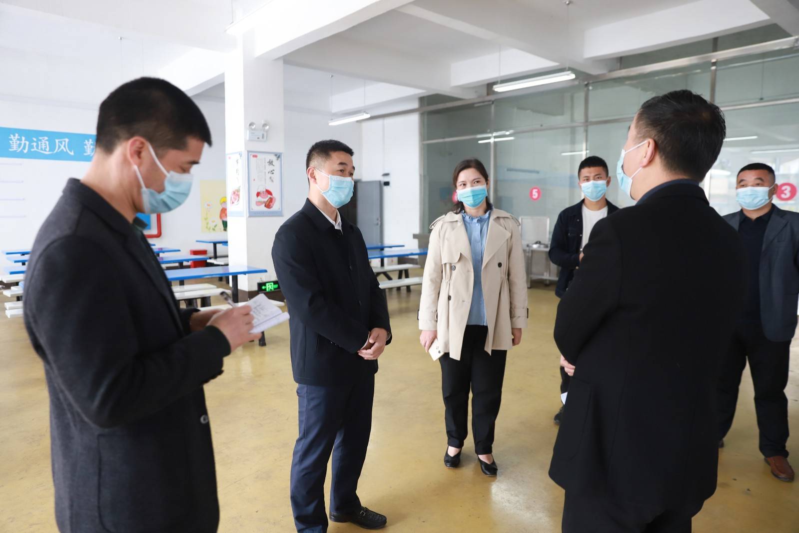 龙滨到丹寨泓文实验学校调研民办教育发展情况