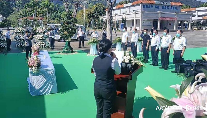 默哀恭读祭文敬三献礼惠州市殡仪馆开展清明节代祭活动
