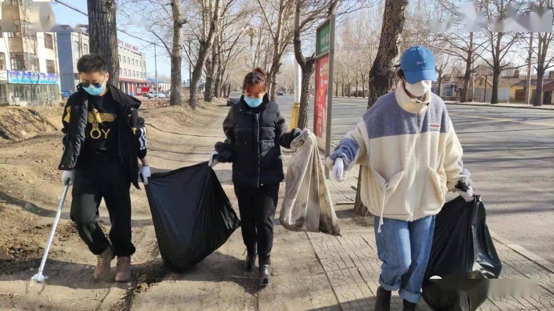 疫有我愛衛同行扎蘭屯博物館志願服務隊深入高臺子街道包聯責任片區