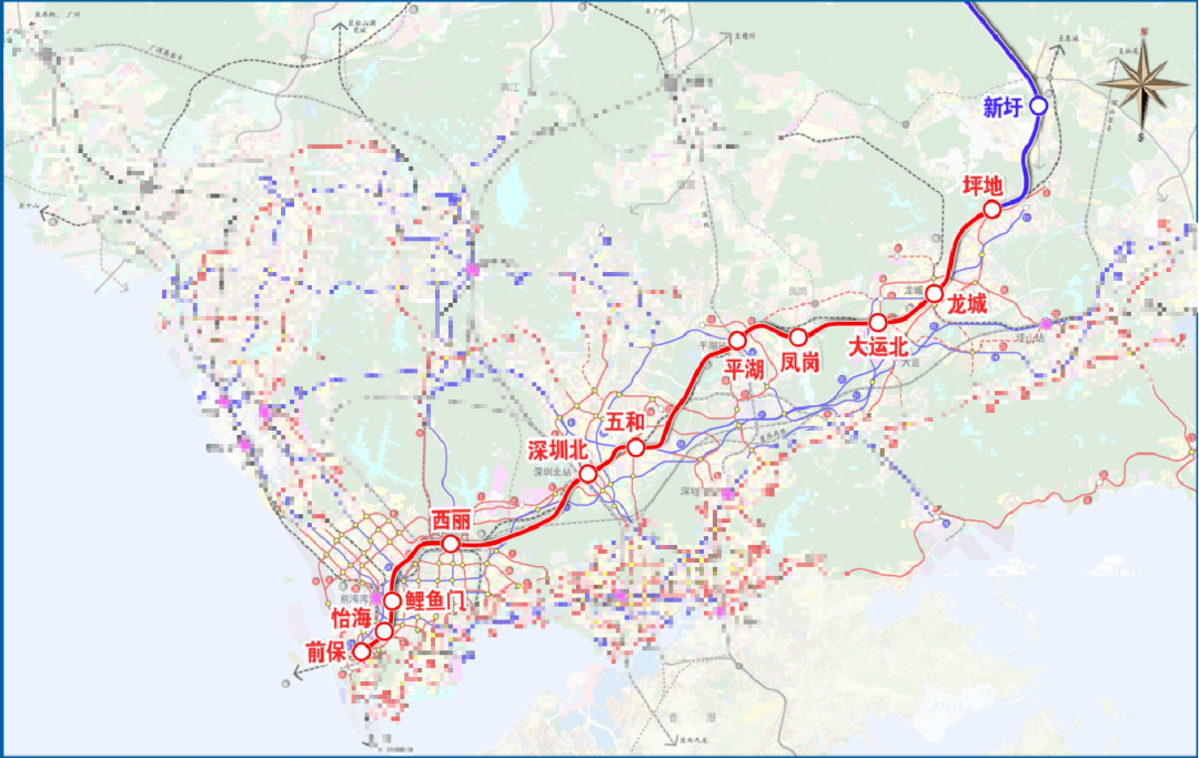 最新動向!深惠城際前海至坪地段獲批,在鳳崗設有站點!_建設_項目_深圳