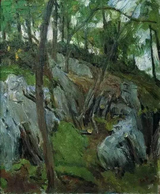 写生全国美展金奖得主何红舟的风景写生