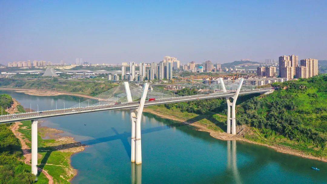 重庆石门嘉陵江大桥图片