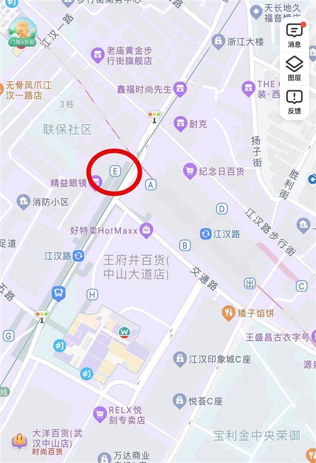 川江池地铁出口分布图图片