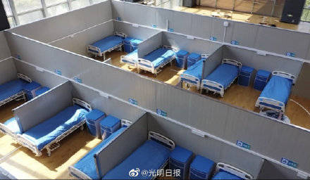 上海三甲港方舱医院图片