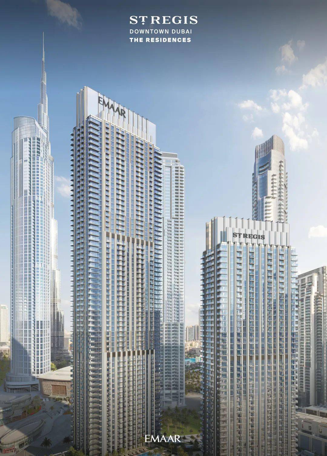 stregis瑞吉公寓坐拥迪拜市中心黄金地段的顶尖奢华公寓