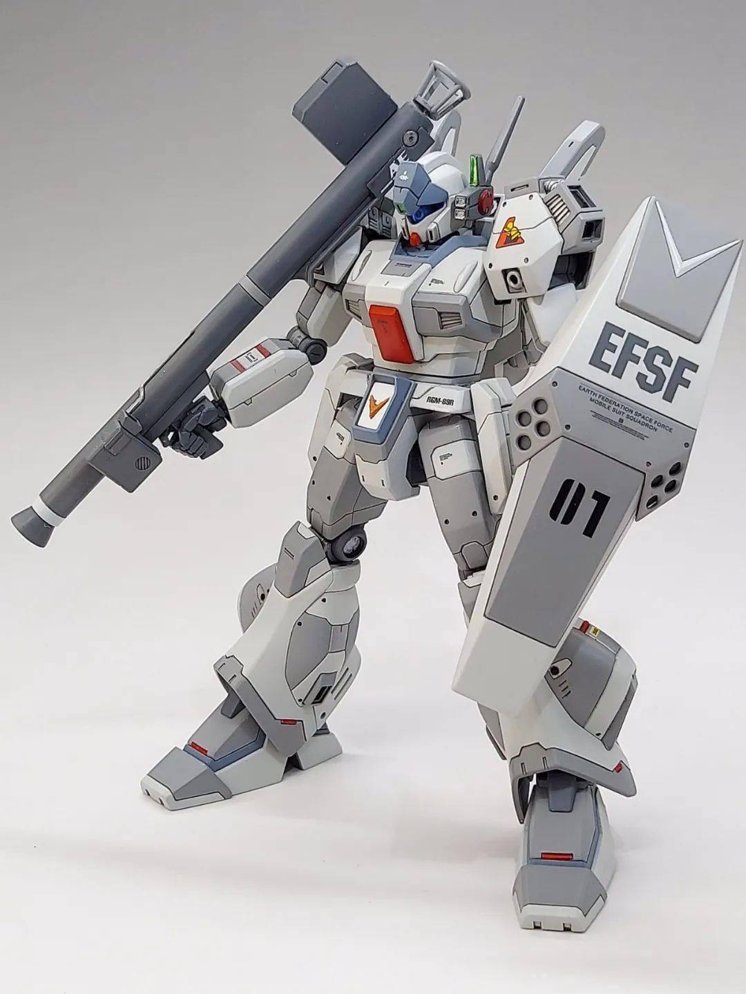 hg杰刚a型细节改造改原型机配色