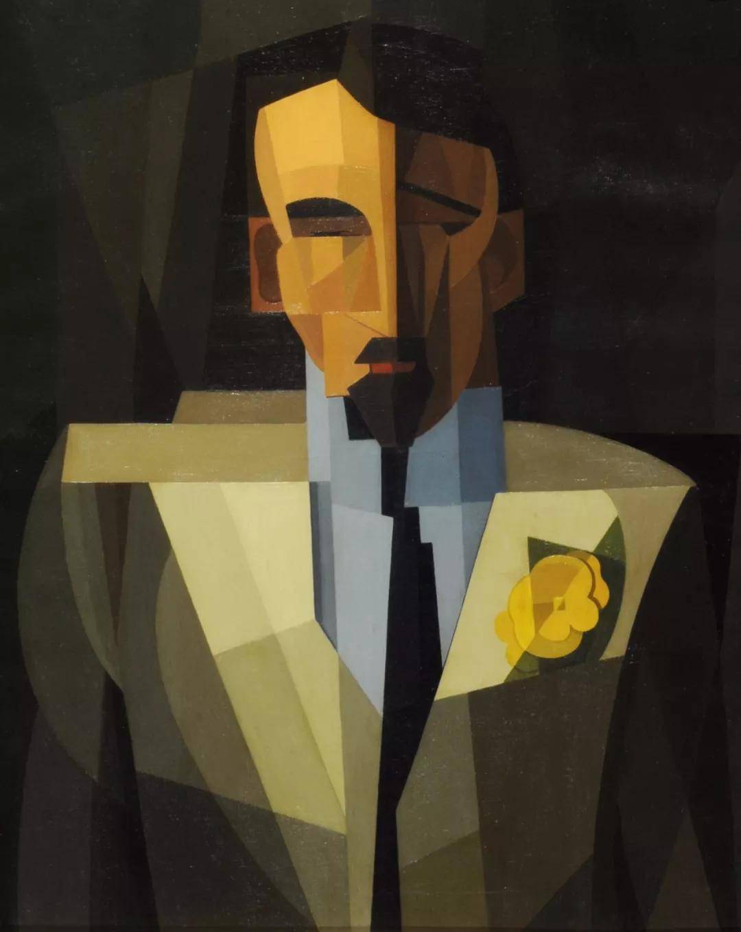 埃米利奥佩托鲁蒂作品欣赏未来主义抽象油画分享