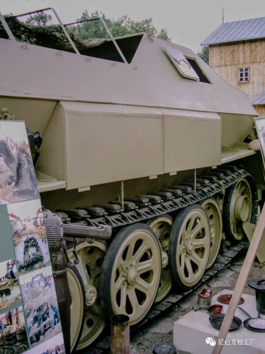 装甲大驼鹿sdkfz8db10装甲型实车小赏析