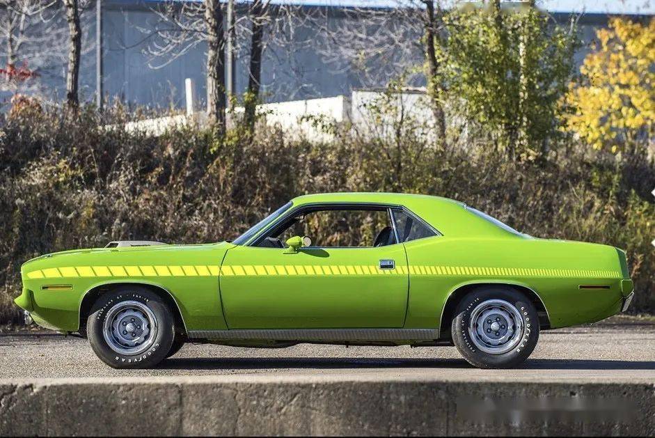 danburymint春天的颜色1970普利茅斯39cuda440coupe