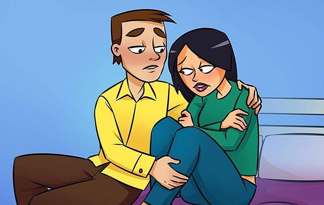 原创这8幅夫妻关系漫画表明彼此之间已经非常信任你们中了几幅